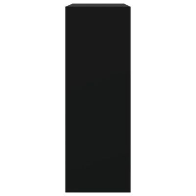 vidaXL Schoenenkast 80x34x96,5 cm bewerkt hout zwart