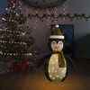 vidaXL Kerstpingu&iuml;n decoratief LED 120 cm luxe stof