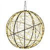 vidaXL Kerst Finial Licht 500 LED's Warmwit Diameter 40 x 42 cm
