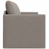 vidaXL Slaapbank 110cm Taupe Stof