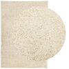 vidaXL Vloerkleed PAMPLONA shaggy hoogpolig modern 140x200 cm goud