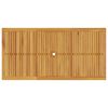 vidaXL Tuin eettafelset 7 pcs Bruin Massief Acaciahout