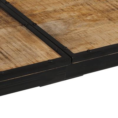 vidaXL Bartafel 150x55x107 cm massief ruw mangohout