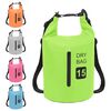 vidaXL Drybag met rits 15 L PVC groen