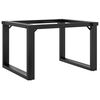 vidaXL Salontafelpoten O-frame 60x40x38 cm staal