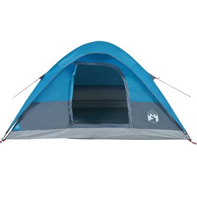 vidaXL Koepeltent 6-persoons waterdicht blauw