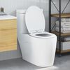 vidaXL Toiletzitting Wit 47 x 37,5 x 3,8 cm Duroplast