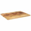 vidaXL Tafelblad rechthoekig 70x60x1,5 cm massief ruw mangohout