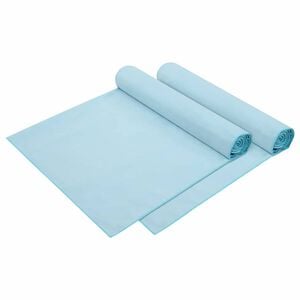 vidaXL Ligbedhanddoeken 2 st Blauw 210 x 75 cm