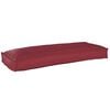 vidaXL Kussen Wijnrood 100 x 40 x 8 cm Oxford Stof