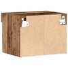 vidaXL Tv-meubelset 2 pcs Oud Hout 40 x 30 x 30 cm Bewerkt hout