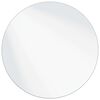 vidaXL Wandspiegel Rond &Oslash; 50 cm gehard glas