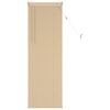 vidaXL Venetiaanse jaloezie Lichtbruin met Patroon 150 x 40 cm 25 mm