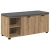 vidaXL Halbank Artisan Eik 100 x 38 x 46 cm