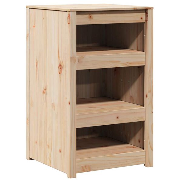 vidaXL Keukenkast Bruin Eiken 55 x 55 x 92 cm Massief grenenhout