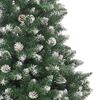 vidaXL Kunstkerstboom met standaard 150 cm PVC