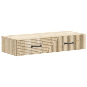 vidaXL Wandmontage Zijtafel Sonoma Eiken 87,5 x 34,5 x 17 cm