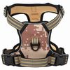 vidaXL Hondentuigje met riem en halsband verstelbaar M camouflagebruin