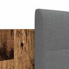 vidaXL Bedframe met Hoofdeinde Oud Hout 180 x 200 cm Bewerkt hout