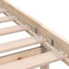 vidaXL Bedframe massief grenenhout 100x200 cm
