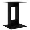 vidaXL Bijzettafel Zwart Eiken 45 x 40 x 62,5 cm Bewerkt hout