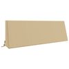 vidaXL Rugkussen SOEST 100% Polyester Beige 120 x 20 x 40 cm