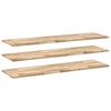 vidaXL Wandschappen 3 st zwevend 160x40x2 cm onbehandeld acaciahout