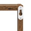 vidaXL Wandschappen met plank Wandgemonteerd Oudhout Bewerkt hout
