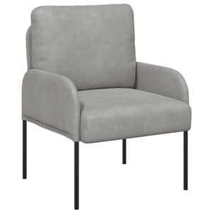 vidaXL Banken met kussen 55cm Lichtgrijs Multiplex