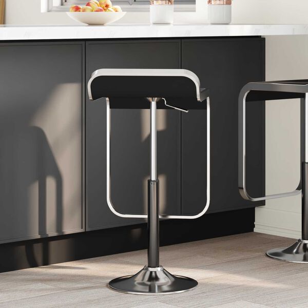 vidaXL Kantoorstoel gascilinder Zwart 21,5 cm IJzer