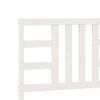 vidaXL Hoofdbord 206x4x100 cm massief grenenhout wit