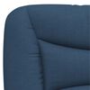 vidaXL Bedframe zonder matras "Hvar" stof blauw 140x200 cm