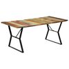 vidaXL Eettafel 180x90x76 cm massief gerecycled hout