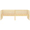 vidaXL Slaapbank massief grenenhout 90x200 cm