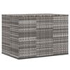 vidaXL Tuinbox 145x100x103 cm polyetheen rattan grijs