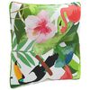 vidaXL Rugkussen PUTTEN 100% Polyester Meerkleurig 40 x 40 x 10 cm