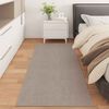 vidaXL Vloerkleden Rechthoekig LUGO Taupe 150 x 80 cm Polyester