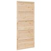 vidaXL Schuifdeur 90 x 2,5 x 208 cm Massief grenenhout Naturel