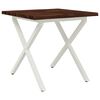 vidaXL Live Edge Eettafel 60 x 55 x 75 cm Massief Acaciahout