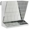 vidaXL Hooi Feeder zilver 71 x 33 x 70 cm 5 kg Gegalvaniseerd staal