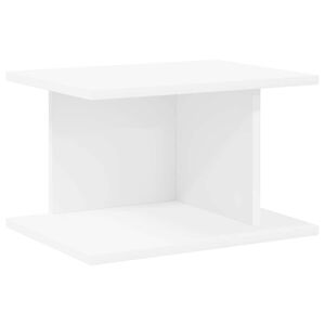 vidaXL Nachtkastje Wit 40 x 30 x 25 cm Bewerkt hout