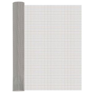 vidaXL Gaas Scherm 80 x 200 cm 8 Mesh RVS 201 Zilverkleurig