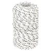 vidaXL Boottouw gevlochten 2 mmx100 m polyester wit