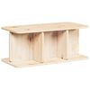 vidaXL Salontafel Naturel 80 x 39,5 x 33,5 cm Massief grenenhout
