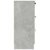 vidaXL Dressoir 60x30x70 cm bewerkt hout betongrijs