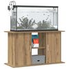 vidaXL Aquariumstandaard Artisan Eikenhout 101x41x58 cm Bewerkt Hout