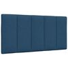 vidaXL Bedframe zonder matras "Hanko" 100x200 cm stof blauw