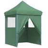 vidaXL Partytent Groen 200 x 200 x 306 cm Oxford Stof