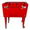 AXI Koelbox met voetbaltafel 65 L rood