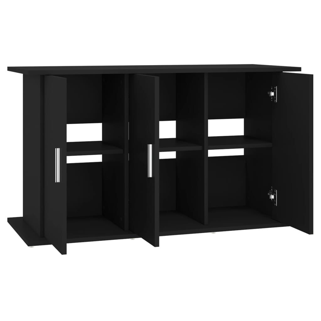Aquariumstandaard 120x40x60 cm bewerkt hout betongrijs